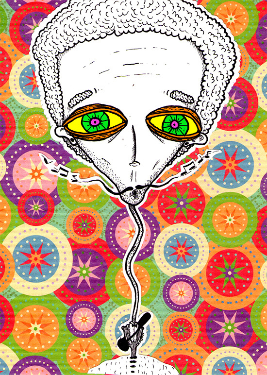"Música Ocular" by Molly Yllom #illustration #character #design