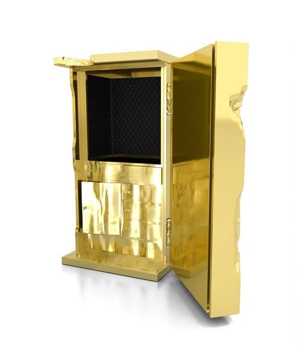 Millionaire art safe inside look #sculpture #art #safe