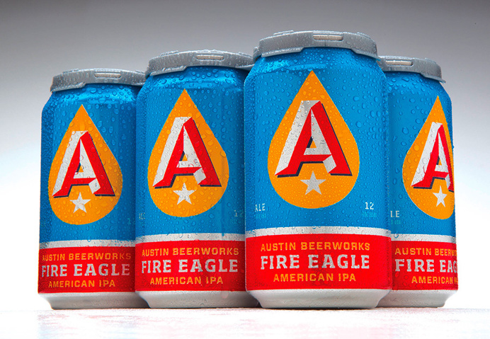 austin, beer, works, fire, eagle, cans