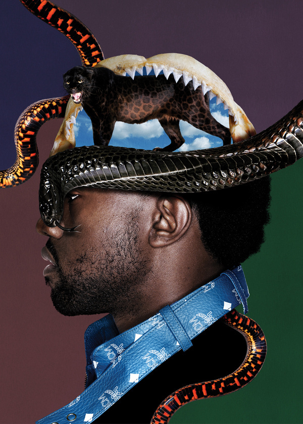 Kanye West / Vibe | Mat Maitland #kanye #collage #west