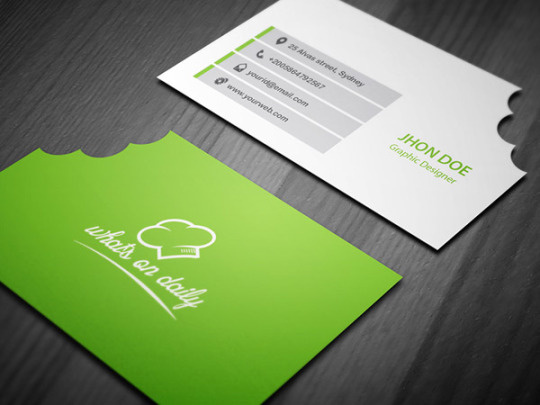 Restaurant Business Card