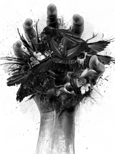 LETSLOVEART - Live. Create. Inspire., http://www.designbyhumans.com/shop/detail/6462 #illustration #hand #shirt