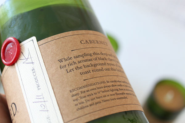 Rewind Candle Packaging #packaging #print #recycled