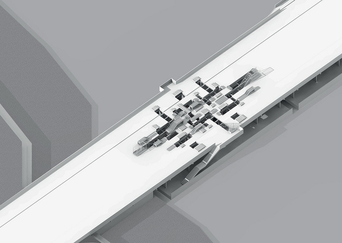 Helen Zhang - Graduation Project - Studio Border Conditions "A walk through the bridge - creating a private time in public space" | Flickr - #infrastructure