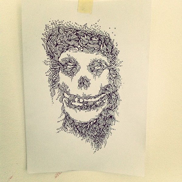 989a5248218c11e2a9d522000a1fb17d_7 #punk #band #rock #misfits #illustration #music #organic