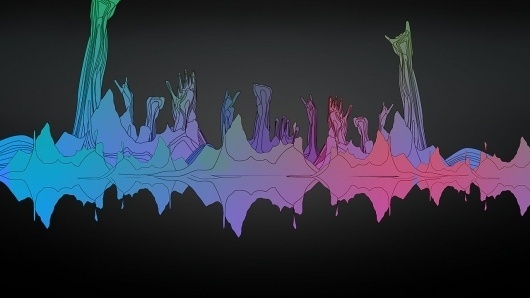 BBC Electric Proms 2007 – Synthetic Illustration – Thomas Traum #illustration