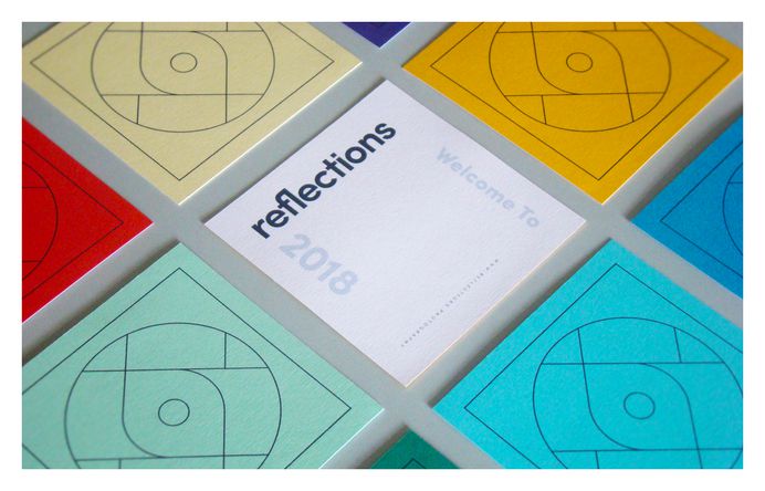 Reflections '18 - Welcome Cards on Behance