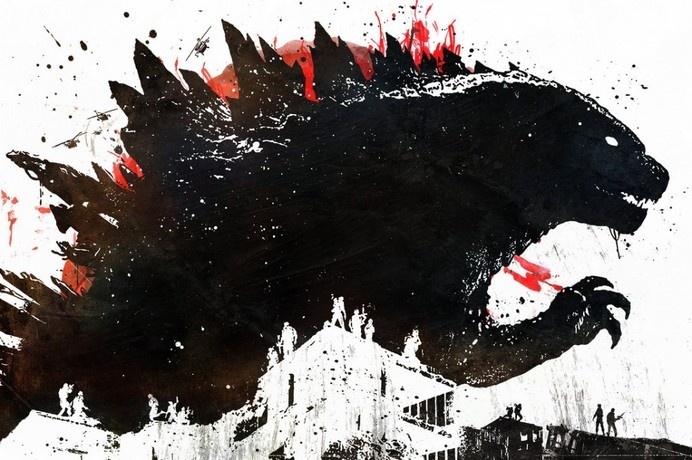 GODZILLA by vhm-Alex #godzilla #illustration #art #fan