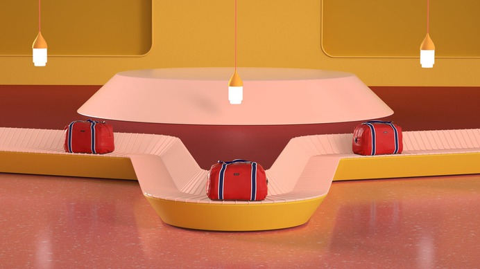 Paravel - The Trip - Mindsparkle Mag Rutger Paulusse and Geert van Hooff were approached to create an animation for Paravel's foldable bag. #comercial #animation #logo #photo #identity #branding #design #color #photography #graphic #design #gallery #blog #project #mindsparkle #mag #beautiful #portfolio #designer
