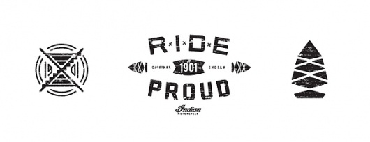 Indian Motorcycle - Brand Campaign Concept #branding #icon #motorcycles #indian #distressed #soulek #logo #sam
