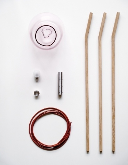 hanna krüger: add.on floor lamp #glass #lamp #design