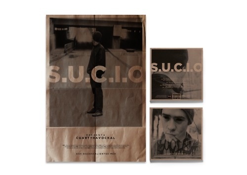 · S.U.C.I.O · n· M T R S · #branding #mentesrotas #menterrotas #bytomas #artcd #hiphop #brand #poster #art #music #rap #dirty #cd