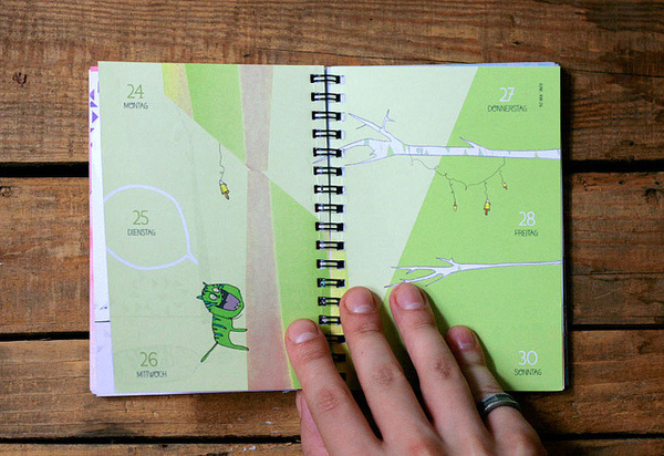 www.prinzapfel.com #2013 #timeplanner #taschenkalender #diary