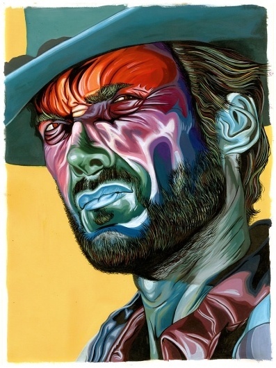 Carty Sewill « These Old Colors™ #acrylic #eastwood #clint #painting
