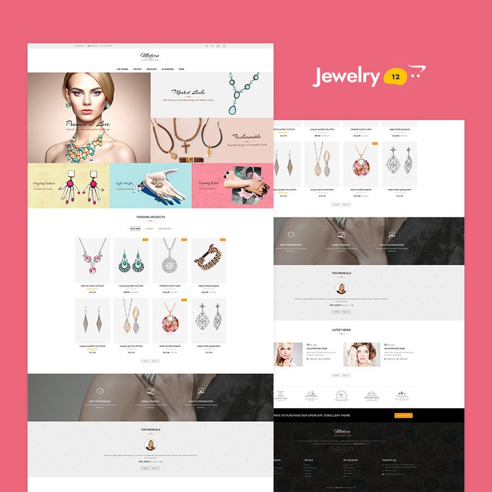 #Modern - #Opencart #MultiPurpose #Responsive #Theme | #TemplateTrip #eCommerce #Website #Design #Template