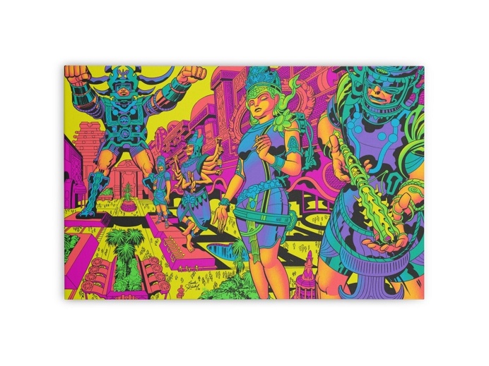 Brahmas Pavilions of Joy - Jack Kirby and Barry Geller | Heavy Metal