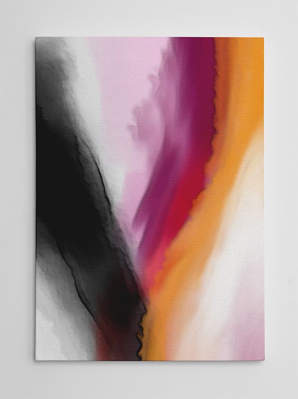 Pour painting sketches on Behance