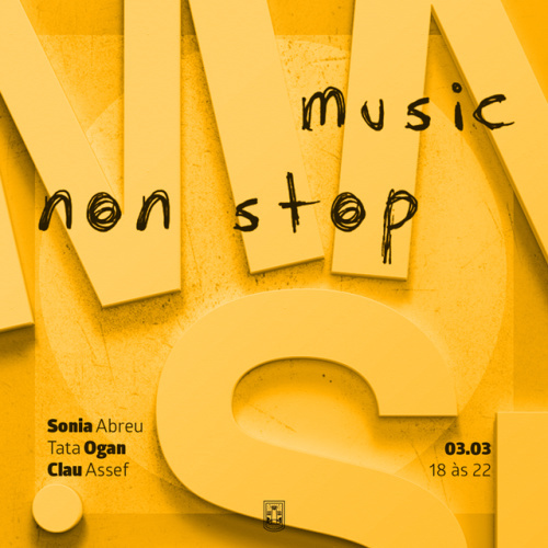 MNS #flyer #house #party #typography #yellow #eletronicmusic #type #music #Design #flyer #house #party #typography #yellow #eletronicmusic #