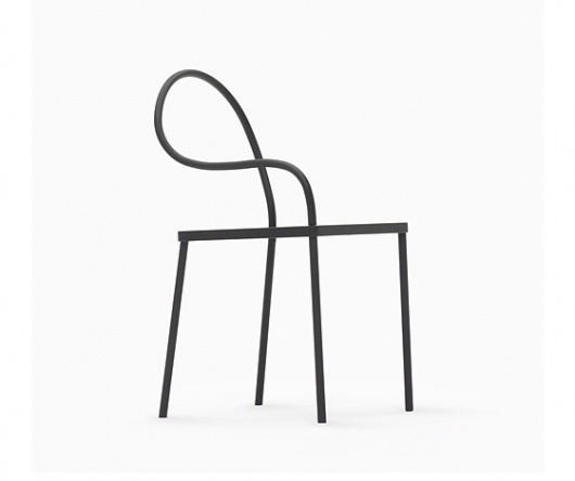 Milan 2012: 'K%: black & black collection' by Nendo (JP) @ Dailytonic #melt #collection #chair #blackblack #coat #powder #nendo