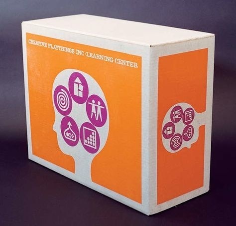 Creative Learning Center Package, Designed by Carlos Ramirez 1962 #packaging #carlos #ramirez