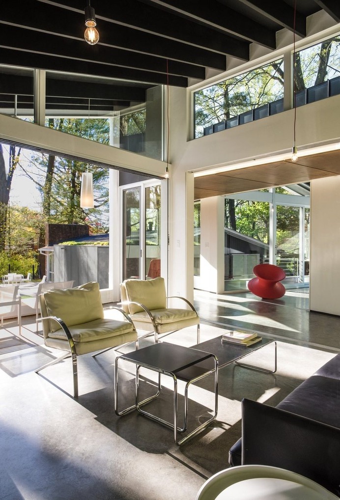 1950 Mid-Century Modern House Renovation, KUBE Architecture