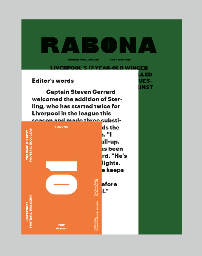 Rabona concept Gleb Sergeev, revision.ru/a/GlebVanu #layout #editorial #football