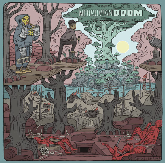 GHOSTSHRIMP: THE PRESENT #cover #doom #album