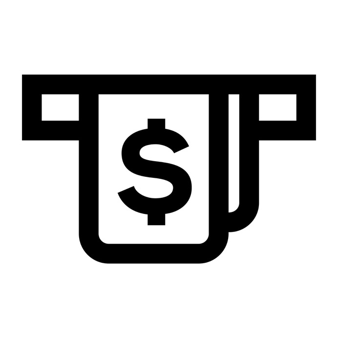 See more icon inspiration related to atm, cash machine, money, commerce and shopping, cash point, notes and machine on Flaticon.