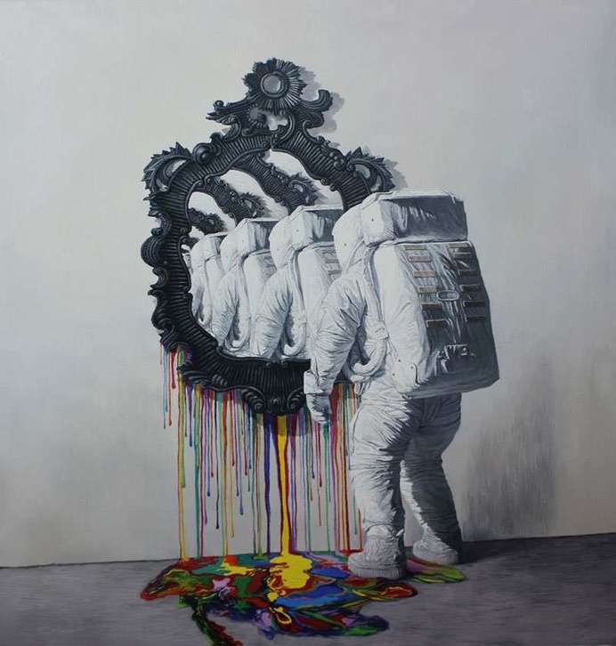 Surreal and Psychedelic Oil Paintings of Shang Chengxiang