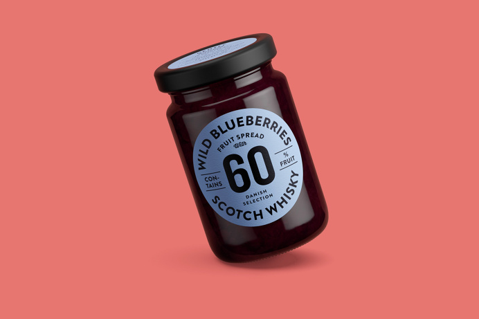 Danish Selection Alcohlic Jam Branding Packaging Kontrapunkt Orkla Foods Danmark www.mindsparklemag.com