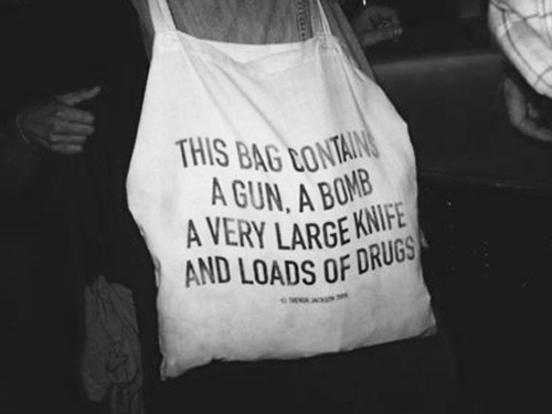soggetti smarriti #bag #photo #typo