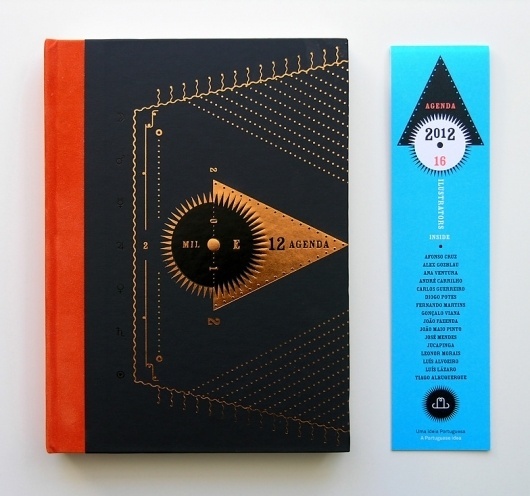 2012 Planner/Agenda CHAPÉU / 2011 | MAGA #maga #illustration #agenda #atelier