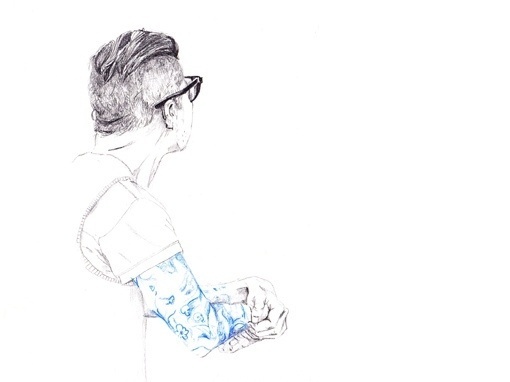 Tatuaje | Flickr - Photo Sharing! #glasses #tattoo #drawing #art