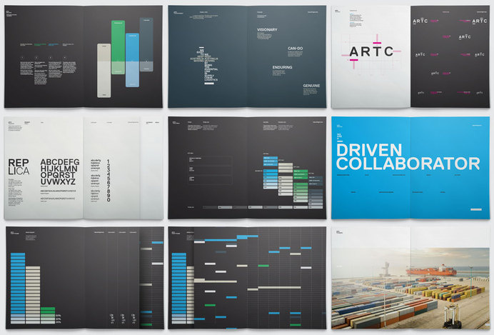 New Logo and Identity for ARTC by Moon #branding