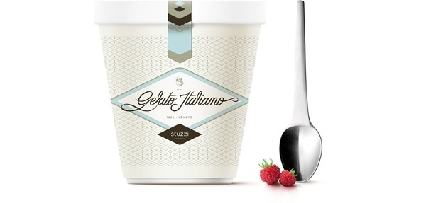 Gelato Stuzzi #packaging #gourmet #icecream #gelato