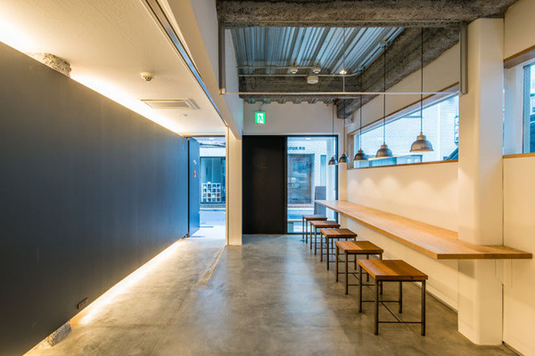 fuminori maemi architect office renovates cafe634 in tokyo #space