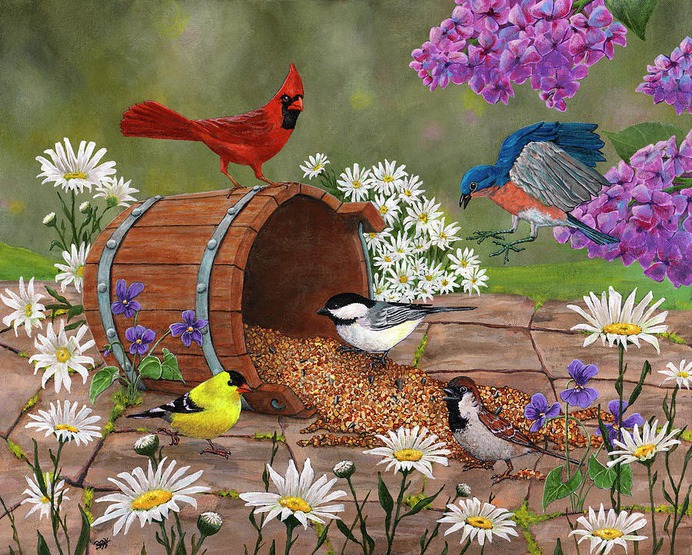 daisy painting & daisy paint by number #painting