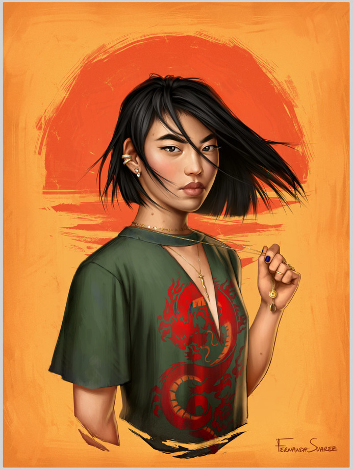 Mulan by fdasuarez