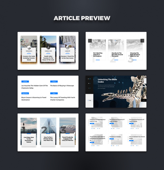 Article UI