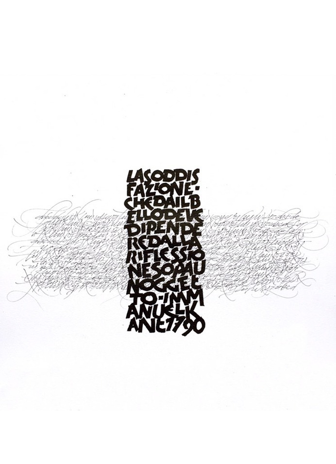 Studies and calligraphic experiments