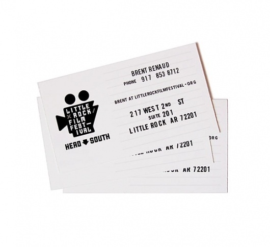 Little Fury :: Little Rock Film Festival #card #business