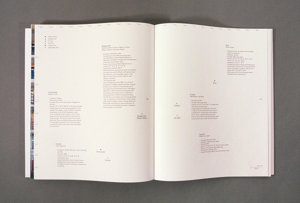 Closed Cities on Behance #layout