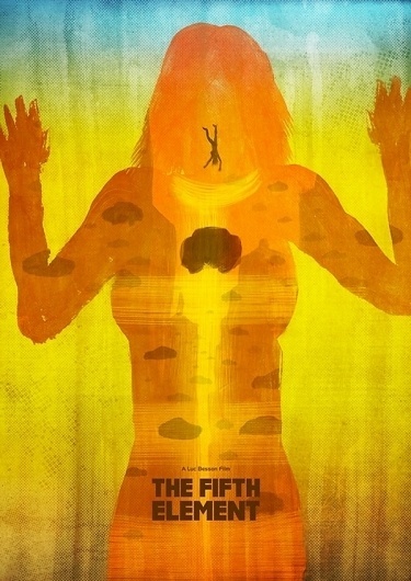 Painterly Versions of Sci-fi Movie Posters - DesignTAXI.com #painting #movie #poster