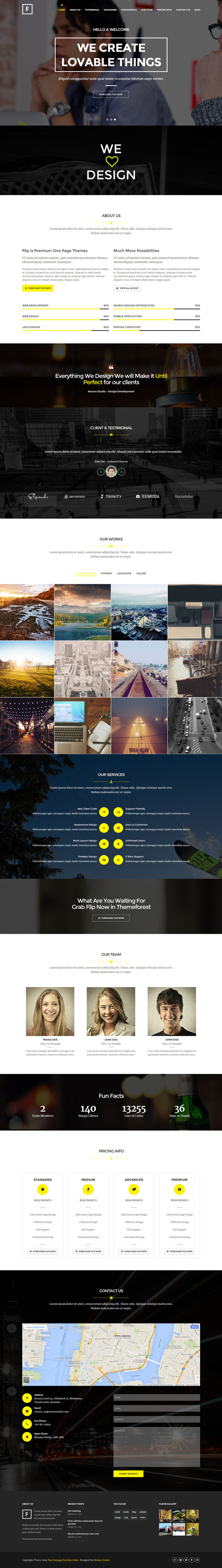 yellow, black, website, contrast, one page #yellow #black #website #contrast #one page
