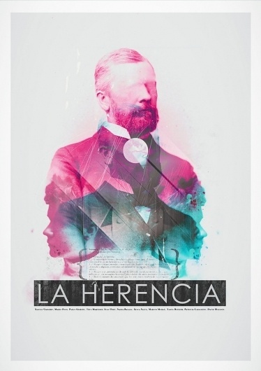 La Herencia on the Behance Network #design #graphic #poster
