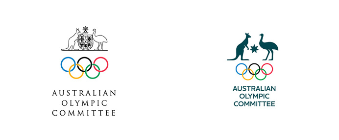 New Logo and Identity for Australian Olympic Committee #brand #corporate #sportÂ #identity #system #guidelines #australia