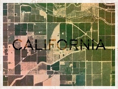 Dribbble - California by Xande Macedo #type #treatment #california