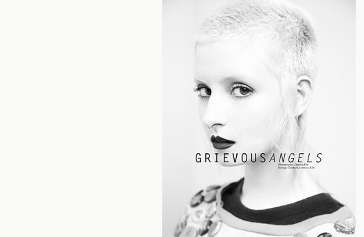 Grievous Angels | Volt Café | by Volt Magazine #beauty #white #design #graphic #volt #black #photography #art #and #fashion #layout #magazine #typography