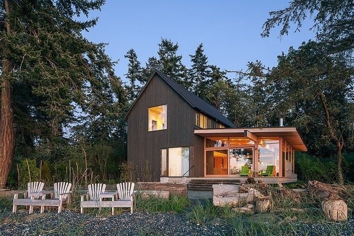 Timeless Architecture in Washington, USA: Orcas Island Retreat #island #architecture #retreat