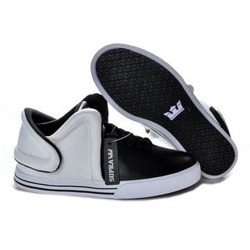 Supra Falcon White Black Men Footwear #shoe